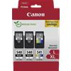 Canon Confezione multipla di cartucce d'inchiostro Canon PG-540L x2/CL-541XL a resa elevata