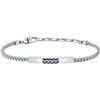 Sector No Limits Sector Bracciale PULSEIRA, Basic, AÇO, piastra C EMANEL, 22 cm SZS68 Marca
