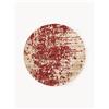 Westwing Collection Tappeto rotondo in lana tessuto a mano con motivo astratto Cynthia -