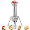 VEVOR Mulino per Frutta Spremiagrumi 1100 W, Macchina per Lavorazione della Frutta Capacità di 164 kg/h per Pera Mela Ananas Materiale in Acciaio Inox 304, Tritafrutta Elettrico da Pavimento