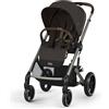CYBEX Gold Balios S Lux Passeggino, Posizione Reclinabile Ergonomica, Sistema di Cintura con Una Sola Mano, Dalla Nascita Fino a 22 Kg (Circa 4 Anni), Chocolate Brown