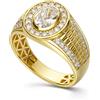 Gioielleria Lucchese Oro Anello Uomo Oro Giallo GL102452