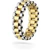 Gioielleria Lucchese Oro Anello Uomo Oro Bianco Giallo GL102454