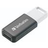 Verbatim Pendrive 128GB Verbatim DataBar USB 2.0 Grigio [49456]