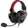 HAVIT Cuffia da gioco Havit minijack con archetto cablato 3.5mm con microfono Nero [H2008D]