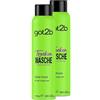 got2b Schwarzkopf Shampoo secco secco extra fresco (2 x 200 ml), shampoo secco con effetto fresco istantaneo, shampoo a secco senza residui con profumo di brezza tropicale 48 ore