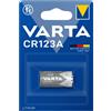 VARTA PILA AL LITIO CR123A 3V CONFEZIONE DA 1 PEZZO