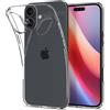 USLIM ULTRA SLIM CUSTODIA TPU SILICONE 0,3MM COVER CASE PER APPLE IPHONE 16 TRASPARENTE