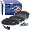 BOSCH Kit pastiglie freno, Freno a disco 0986494660 | Compatibile con: AUDI A1 City Carver, A1 Sportback, A3, A3 Cabriolet, A3 Limousine, A3 Sportback, Q2, Q3, Q3 Sportback, TT