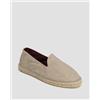Manebi Espadrillas Di Lino Da Uomo Luca Rubinacci X Manebi Flat Espadrilles Beige