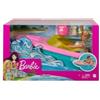 Roccobimbo Barbie Motoscafo galleggiante con cucciolo e accessori di Mattel