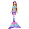 Toys One Barbie Dreamtopia Sirena Luci Scintillanti con Coda che si Illumina di Mattel