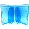 Amaray - Custodia per Blu-ray a 4 dischi, 21 mm, confezione Dragon Trading, confezione da 5