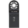 Tajima Accessorio per sega (lama per sega multiuso per legno, plastica, 34 mm, dentatura giapponese bi-metallo), MBMJ34