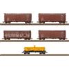 TRIX 24915 SOUTHERN PACIFIC ep. III SET con , 3 carri chiusi+ cisterna+ bestiame