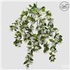 EDG Enzo De Gasperi Bouganvillea Cadente Anti-UV x8 con Foglie H 92 Cm Pianta Artificiale Bianco