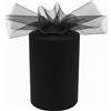 ARPIMEX Rotolo Tulle Nero H 12,5 cm 100 mt