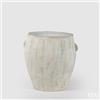 EDG Enzo De Gasperi Vaso Anfora con Manici 69 x 46 Cm H 62 Cm Grey - Vaso Decorativo Design Classico per Interni ed Esterni