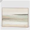 EDG Enzo De Gasperi Quadro Abstract Rettangolare Misty Lake 120 x 90 Cm - Decorazione Parete Design Moderno Casa