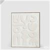 EDG Enzo De Gasperi Quadro Abstract Rettangolare Symbol 100 x 80 Cm - Decorazione Parete Design Moderno Casa