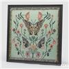 EDG Enzo De Gasperi Quadro Farfalle Quadrato 96 x 96 Cm Multicolor - Decorazione Parete Design Moderno Casa