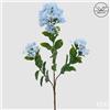EDG Enzo De Gasperi Lilla Ramo x3 con Foglie Anti-UV Pianta Artificiale H 56 Cm Lilac