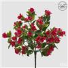 EDG Enzo De Gasperi Bouganvillea Cespuglio x8 con Foglie Anti-UV Pianta Artificiale H 50 Cm Fuchsia