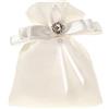 ETM Sacchetto Brilla Bag Bomboniera Portaconfetti 9 x 11 Cm Bianco 12 Pz