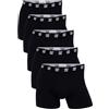 CR7 Cotton Trunks, Bermuda Uomo, Black, M