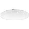 Eglo connect.z Smart Home Frania-Z - Plafoniera LED con effetto cristallo, ZigBee, app e controllo vocale, Alexa, bianco caldo, freddo, RGB, dimmerabile, colore diametro di 50 cm