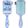 CARTOON Spazzola piatta districante pettine per capelli Stitch, Disney, dettaglio in 3D, in confezione regalo