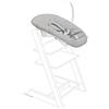 Stokke Tripp Trapp Newborn Set, Grigio - Trasforma Tripp Trapp in una sedia per neonati fino a 9 kg - Confortevole, sicuro e facile da usare - Compatibile con i modelli Tripp Trapp prodotti dal maggio