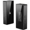 syeindunce TRN Black Pearl Amplificatore DAC Portatile Dual CS43131 4.4mm Bilanciato Hi-...