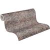 A.S. Création Livingwalls Travel Styles - Carta da parati in tessuto non tessuto, effetto gesso, colore bronzo e nero, per diversi ambienti, 10,05 m x 0,53 m