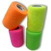 Lisacare, bende fluo, garze elastiche, per sport, medicazione per ferite, autoadesiva ed estensibile, set da 4 o 8 con larghezza 2,5 - 10 cm x 4,5 m, opzioni (7,5 cm di larghezza, 4 colori)