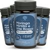 RedMoringa MICROCIRCOLO Mirtillo, Vite Rossa e Moringa 360 Capsule 6 p