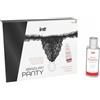 Brazilian Panty Nero + Gel Scorrevole alla Fragola 1 St