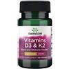 Swanson Health Products SWANSON Vitamine D3 2000 UI e K2 75 mcg 60 Pc