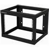 StarTech RK619WALLO Rack Server 6HE 19 Zoll Parete Nero 2 Montanti 48 cm Prof.