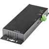 StarTech Hub USB-C 4 Porte 10 Gbit/s Dockingstation Industriale in Metallo Nero