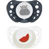 CHICCO (ARTSANA SpA) Chicco succhietti air blu lumi silicone 16-36 mesi 2 pezzi - Chicco - 987442833