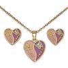 SANICO Srl Bjs002 parure orecchini+collanina best friend gold plated - - 989663277