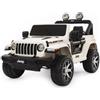 Globo Auto Jeep Wrangler Rubicon 12V con Radiocomando Bianca