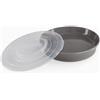 TWISTSHAKE Piatto con coperchio Twistshake Grigio