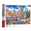 Trefl - Amsterdam colorata - Puzzle da 1500 pezzi - Puzzle fai da te, intrattenimento creativo, puzzle classico per adulti e bambini dai 14 anni in su