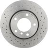 Brembo Xtra 09.5390.3X - Disco Freno Forato Anteriore, Set di 2