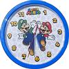 CARTOON Orologio parete analogico Super Mario per bambini 25 cm per cameretta stanza dei giochi