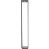 Zafferano, Lampada Home Solar, Lampada da Terra Senza Fili con Pannello Solare e Sensori di Movimento, Adatta per Esterni, Dimmer, 3000 K, Altezza 100 cm, Colore Grigio Scuro