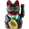 Freak Scene Gatto della Fortuna - Gatto Cinese - Maneki Neko - 15 cm - Nero