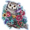 Ravensburger - Puzzle Wooden in Legno, 150 Pezzi, Tema Gufo con 15 Piccole Sagome in Legno, Puzzle Animali, Idea Regalo 10+ Anni